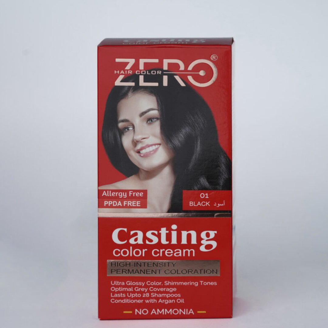ZERO Hair Color Black