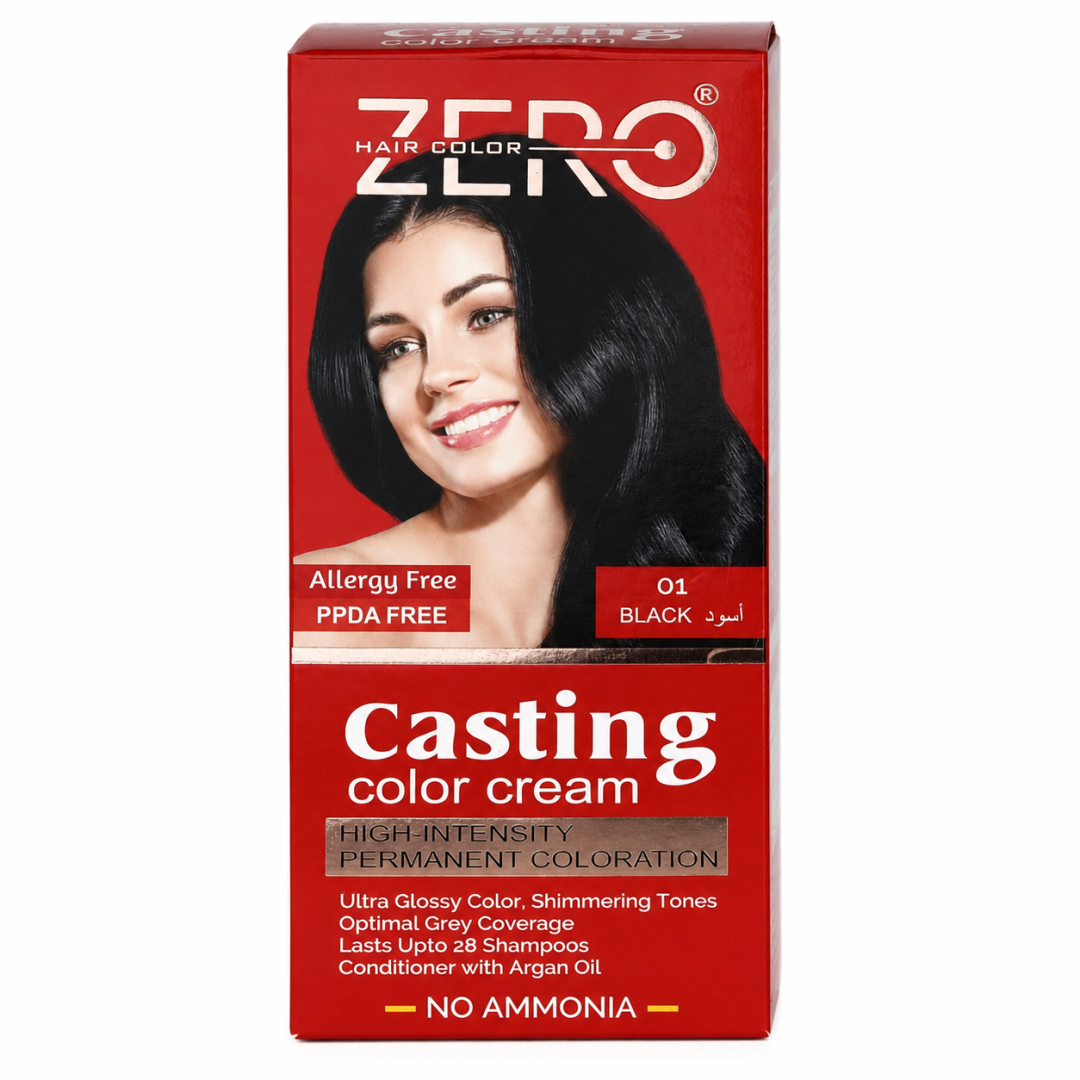 ZERO Hair Color Black